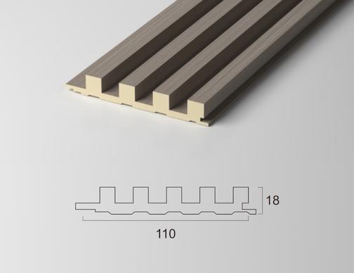 BJX-PANEL-110 Рифленая стеновая панель 110 Байджакс