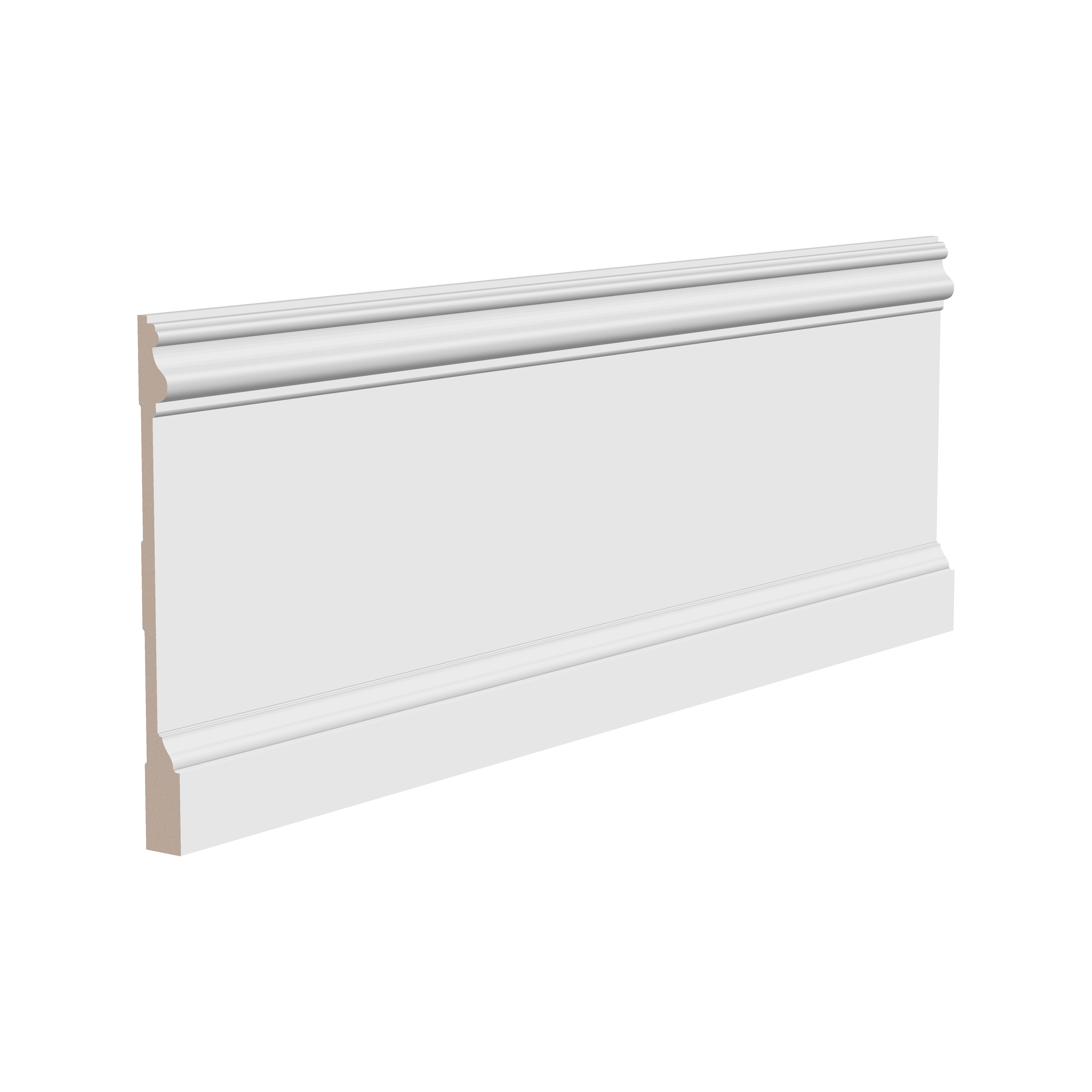 BASE 5800 P Напольный плинтус Ultrawood BASE 5800 P белый арт. (2000 x 230 20 мм.) Ultrawood