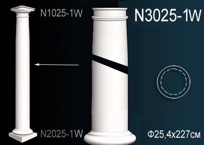 N3025-1W Тело колонны N3025-1W Перфект