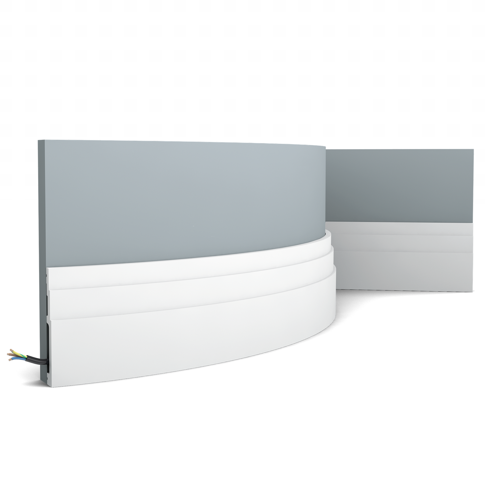 SX180F Гибкий Потолочный карниз Orac Decor SX180F High Line Orac Decor