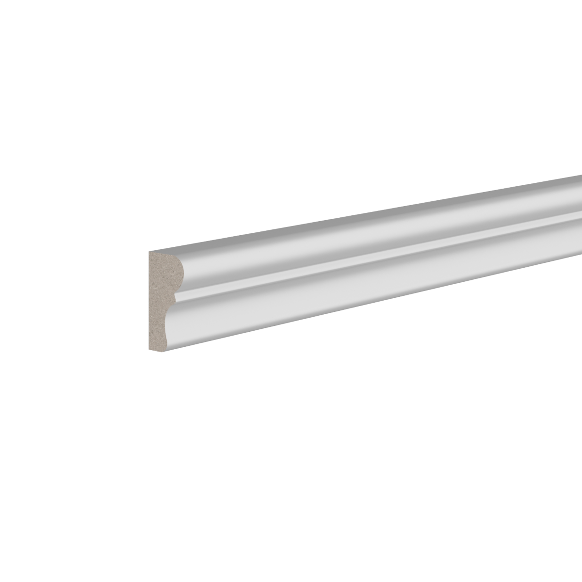 U 0020 P Молдинг Ultrawood U 0020 P белый арт. (2000 х 20 10 мм) Ultrawood