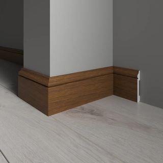 005-85SH Напольный плинтус Décor Dizayn 005-85SH широкий Décor Dizayn