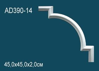 AD390-14 Угловой элемент AD390-14 Перфект