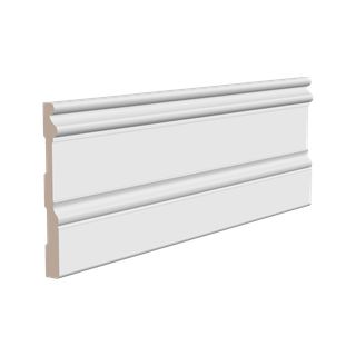 BASE 0002 P Напольный плинтус Ultrawood BASE 0002 P белый арт. (2000 x 133 14 мм.) Ultrawood