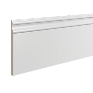 BASE 0005 P Напольный плинтус Ultrawood BASE 0005 P белый арт. (2000 x 219 15 мм.) Ultrawood