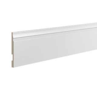 BASE 5214 P Напольный плинтус Ultrawood BASE 5214 P белый арт. (2000 x 133 12 мм.) Ultrawood