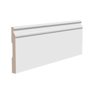 BASE 5763 P Напольный плинтус Ultrawood BASE 5763 P белый арт. (2000 x 133 15 мм.) Ultrawood