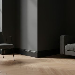 DD005 BLACK Напольный плинтус Décor Dizayn DD005 BLACK Décor Dizayn