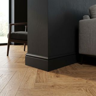 DD31 BLACK Напольный плинтус Décor Dizayn DD31 BLACK Décor Dizayn