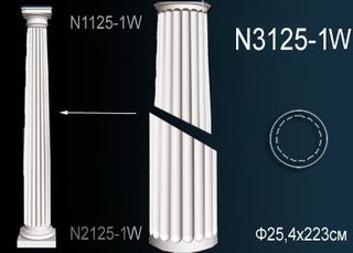 N3125-1W Тело колонны N3125-1W Перфект