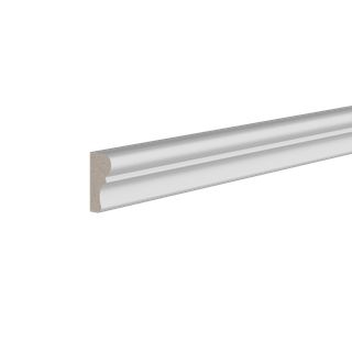 U 0020 P Молдинг Ultrawood U 0020 P белый арт. (2000 х 20 10 мм) Ultrawood